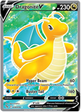 Dragonite V 076/078 - SWSH Pokemon Go - Full Art Ultra Rare
