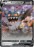 Galarian Perrserker V 129/198 - SWSH Lost Origin - Ultra Rare