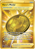 Hero's Medal 201/185 - SWSH Vivid Voltage - Gold Secret Rare Trainer