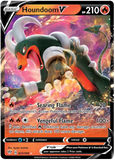 Houndoom V 021/189 - SWSH Darkness Ablaze - Ultra Rare