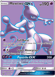 Mewtwo GX 72/73 - Sun & Moon Shining Legends - Full Art Ultra Rare