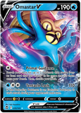 Omastar V 035/195 - SWSH Silver Tempest - Ultra Rare