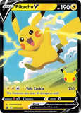 Pikachu V SWSH143 - Sword & Shield Black Star Promo