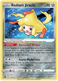 Radiant Jirachi 120/195 - SWSH Silver Tempest - Shiny Holo Rare