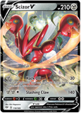 Scizor V 118/189 - SWSH Darkness Ablaze - Ultra Rare