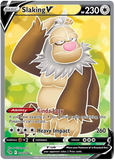 Slaking V 077/078 - SWSH Pokemon Go - Full Art Ultra Rare