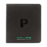 Palms Off Gaming Collector's Series 12 Pocket Zip Trading Card Binder - BLACK